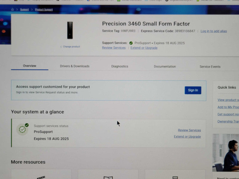 Dell Precision 3460 Core i7-12700 4.9GHz 16GB DDR5 512GB NVMe, READ _