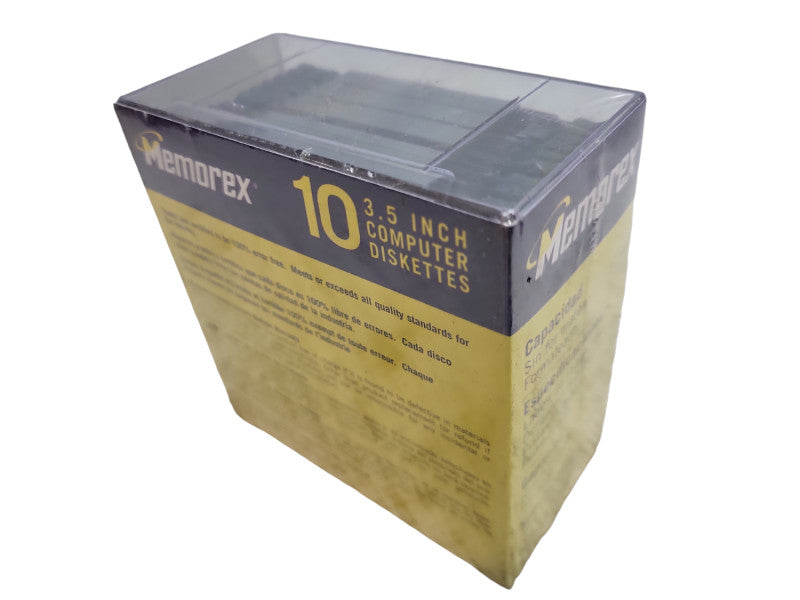 Memorex PC Formatted 3.5\\" Computer Diskettes - 10 Disks &