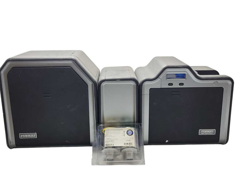 HID Fargo HDP5000 Card Printer + Lamination Module, READ _