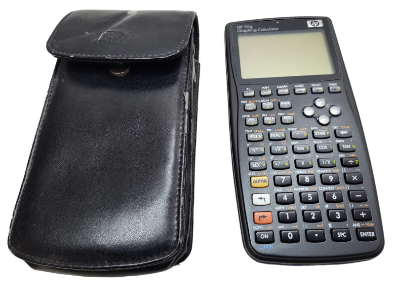 HP 50g Hewlett Packard Graphing Calculator With Carrying Case &