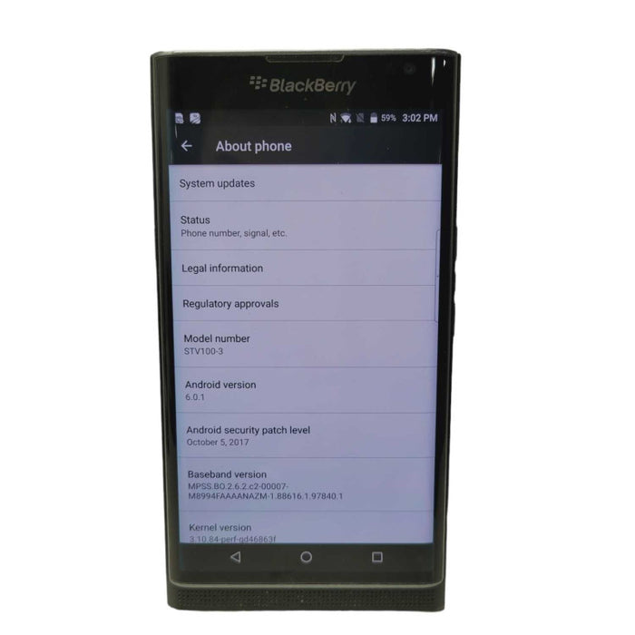 Blackberry PRIV (STV100-3) Black, Unlocked (23.86GB) Storage   -