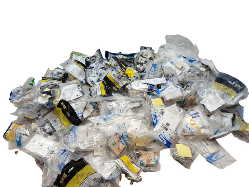 Assorted network adapters/modules/plates- More than 500+ items- See pictures  &