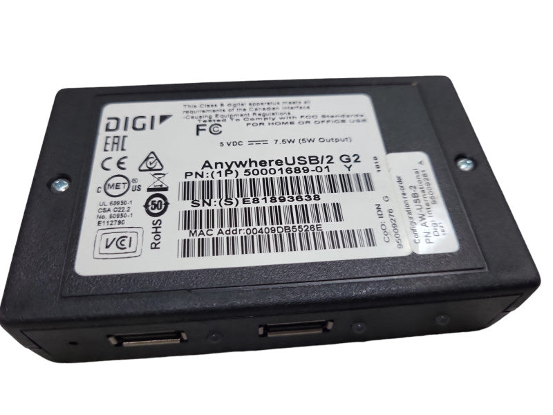 DIGI AnywhereUSB/2 G2 / AW-USB-2 / 50001689-01 &