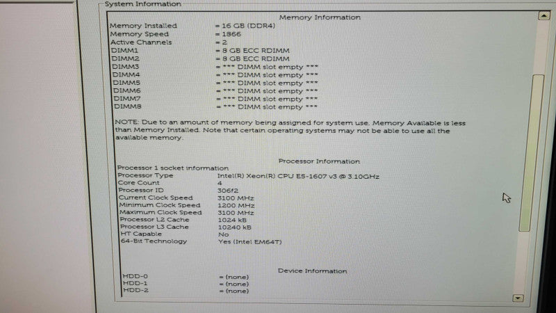 DELL PRECISION T5810 - Xeon E5-1607 v3 | 16GB RAM | GT 730 %