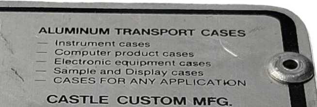Aluminium Transport Case 51.5x24.5x36cm External Measurement _