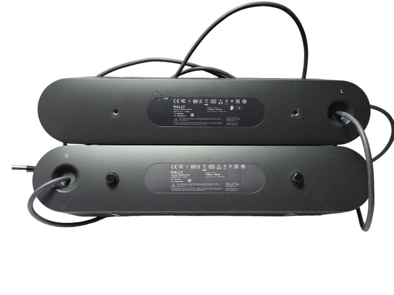 Logitech Rally Speakers V-U0048  Left - 880-000833 Right - 880-000822  READ Q$