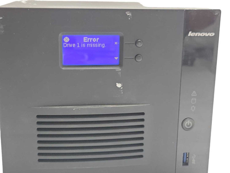 Lenovo ix4-300d 4-Bay NAS Drive Network Storage, No HDD, SEE _