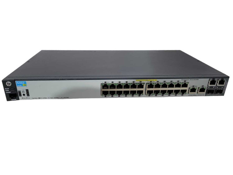 HP ProCurve 2520-24-PoE 24-Port Ethernet Networking Switch Model J9138A !