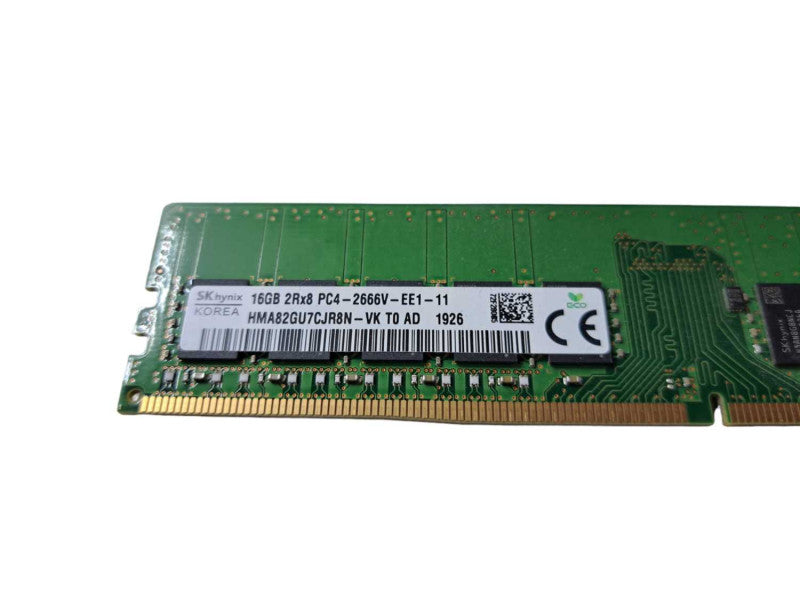 SK Hynix 16GB 2Rx8 PC4-2666V-EE1-11 | DDR4 Server Memory )