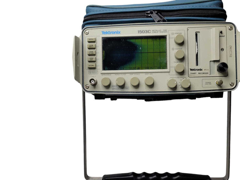 Tektronix 1503C Metallic TDR Cable Tester for Parts, READ _