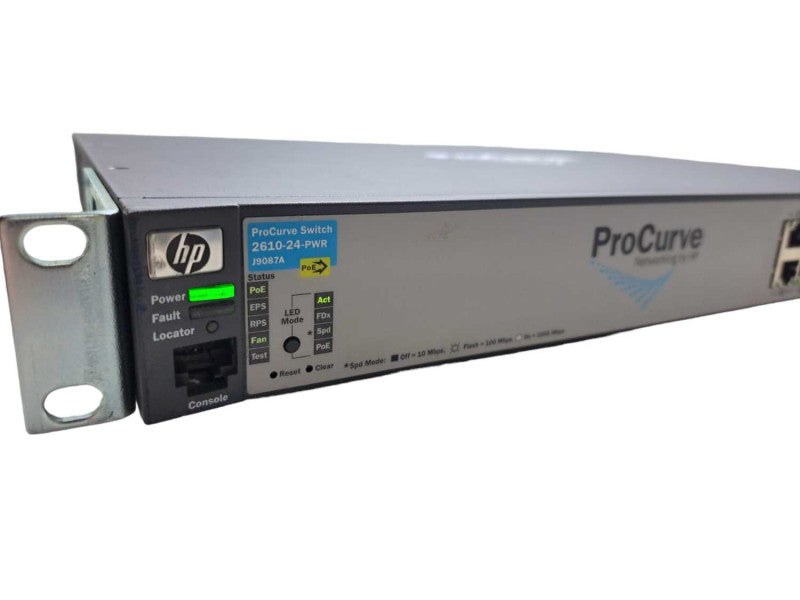 HP ProCurve 2610-24-PWR J9087A 24 Port Fast PoE Ethernet Switch )