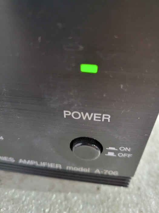 TOA 700 Series AUDIO AMPLIFIER Model A-706 !