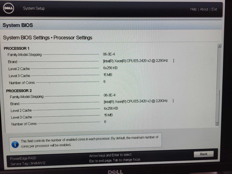 Dell PE R420 2x E5-2420 v2 @ 2.2GHz 32GB ECC DDR3 H710 Mini 1x PSU 2.5\\" $