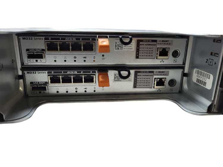 Dell PowerVault MD3220i w/ 2x Dell MD32 Series Controller $