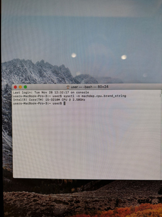 Apple Mac mini Late 2012 Intel Core i5-3210M @ 2.50 GHz 8 GB RAM 500 GB HDD Q