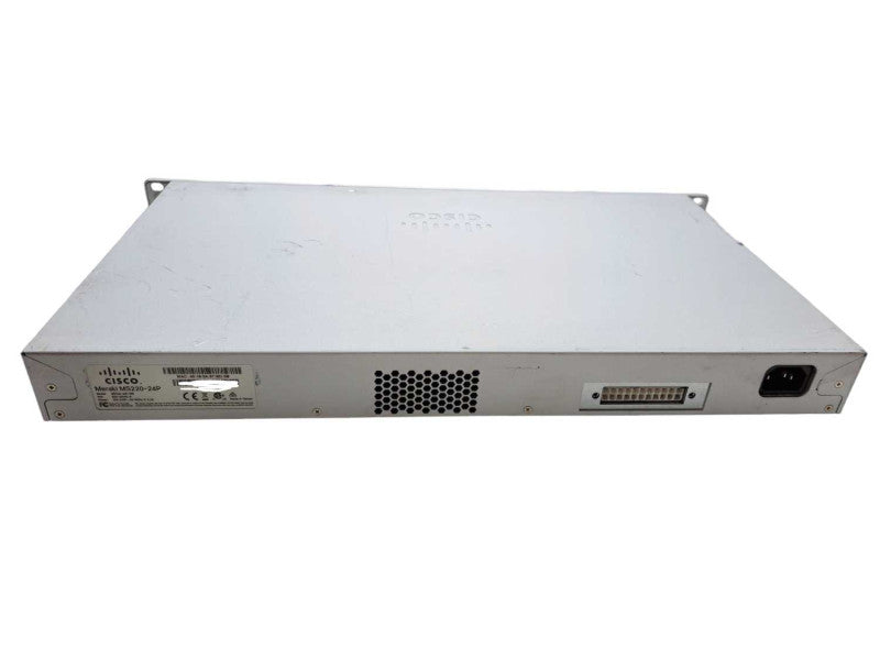 Cisco Meraki MS220-24P-HW 24-Port Gigabit Cloud Managed PoE Switch UNCLAIMED )