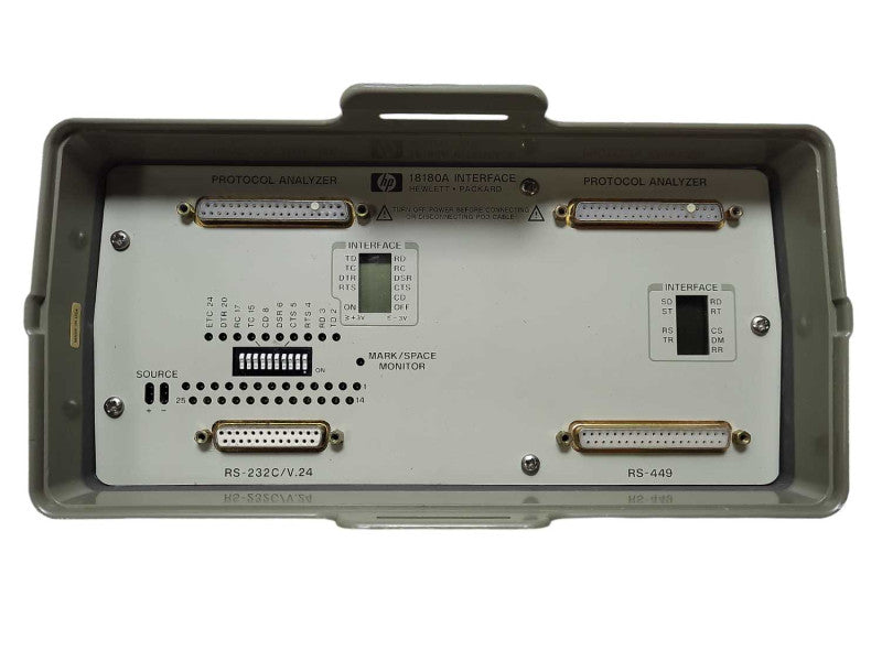 HP Hewlett Packard 4952 Portable Protocol Analyzer w/HP 18180A Interface Mod $