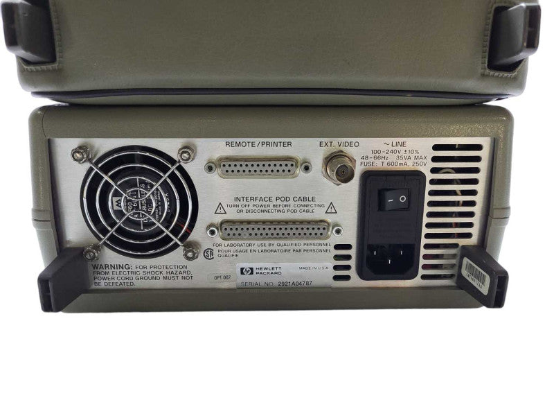 HP Hewlett Packard 4952 Portable Protocol Analyzer w/HP 18180A Interface Mod $