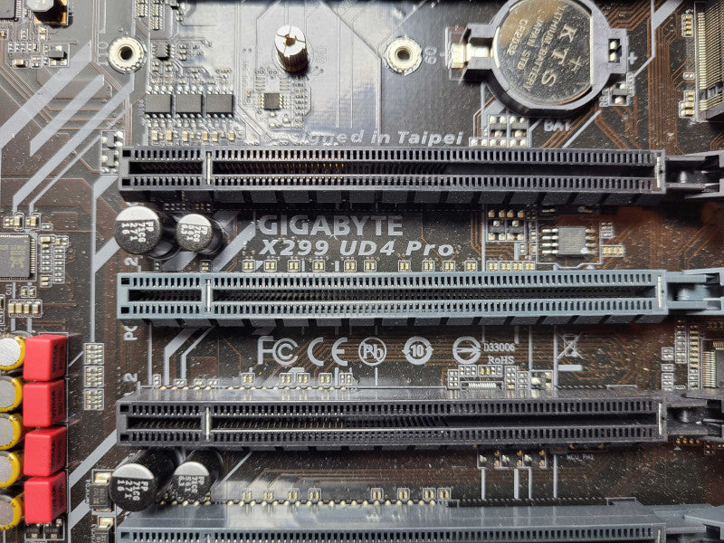 Gigabyte X299 UD4 Pro Motherboard READ $