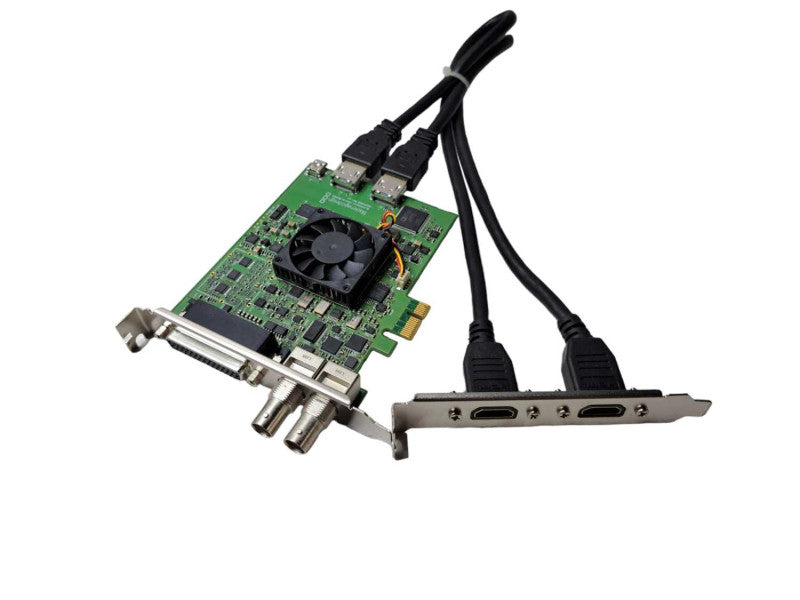 BLACKMAGIC DECKLINK STUDIO 2 PCIe HD/SD SDI Analogue+ HDMI Video Capture Card )