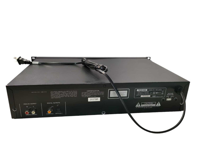 Tascam CD200IL CD Player iPod 30 pin and Lightning no remote !