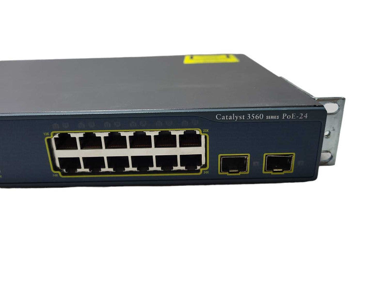 WS-C3560-24PS-S Cisco Catalyst 3560 PoE 24 Port Dual SFP Ethernet Switch Q$