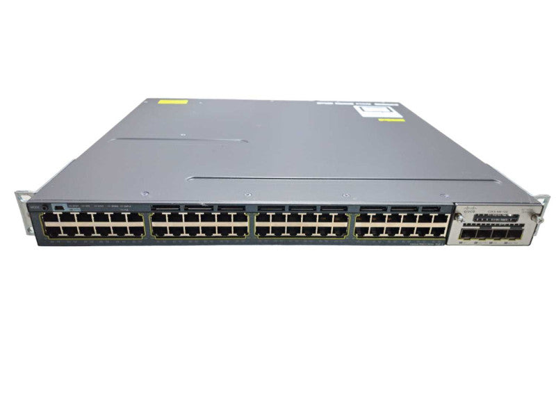 Cisco WS-C3560X-48P-S 48-Port Gigabit PoE+ Switch | 10G SFP Module 2x 715W PS )