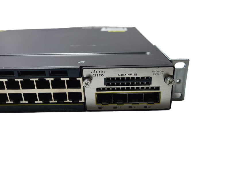 Cisco WS-C3560 Series gigabit PoE Switch WS-C3560X-24P-E w/ C3KX-NM-10G Module Q$