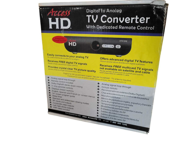 Digital to Analog TV Converter Î²