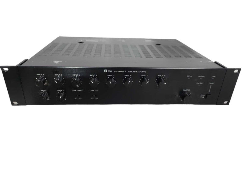 TOA 900 Series II A-912MK2 8-Channel 120W Mixer Amplifier. 2 mic modules !