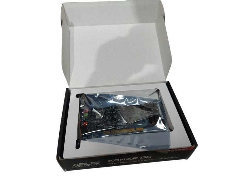 New ASUS Xonar DG 5.1 Channels 24-bit 96KHz PCI Interface Sound Card #