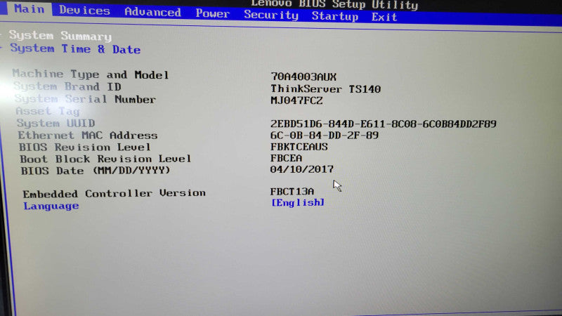 Lenovo ThinkServer TS140 - Xeon E3-1226 v3 | 16GB RAM | NO HDD %