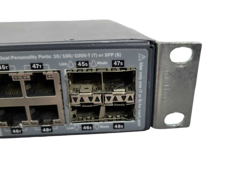 HP 3500yl-48G PoE+ Network Switch J9311A - factory reset  !