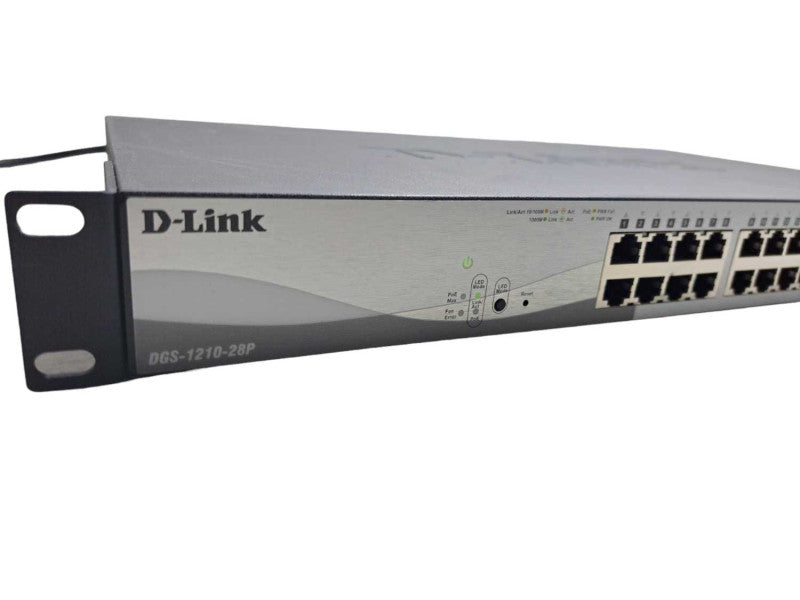 D-Link DGS-1210-28P 28-Port Gigabit Managed PoE Switch )