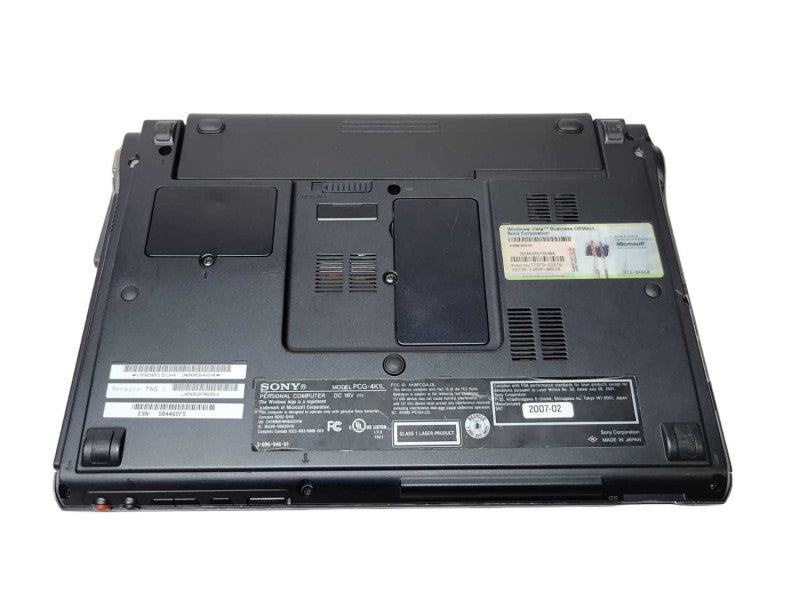 Sony Viao VGN-TXN25N - Core Solo U1500 | 1GB RAM | 80GB HDD %