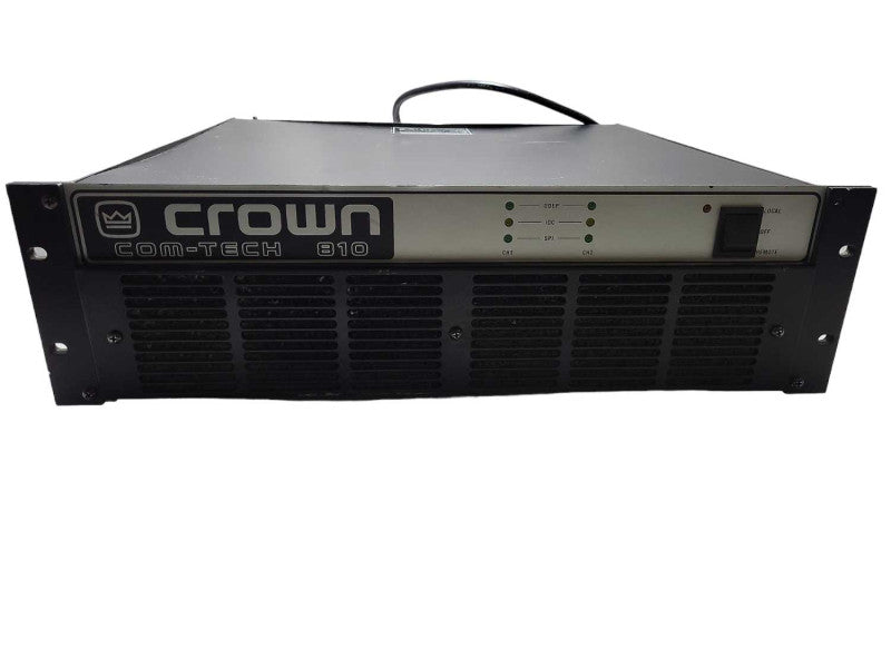 Crown COM-TECH 810 Power Amplifier READ $