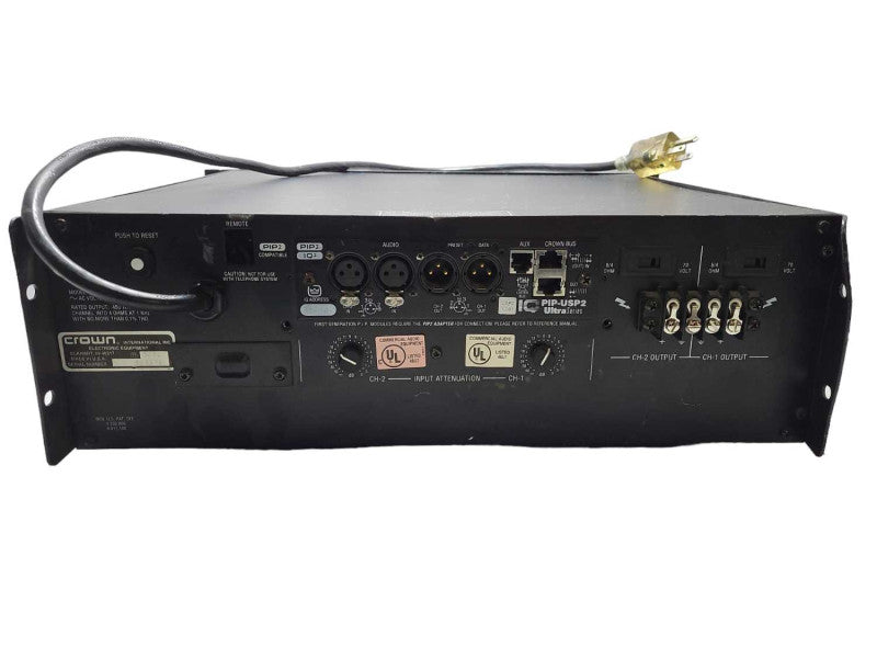 Crown COM-TECH 810 Power Amplifier READ $