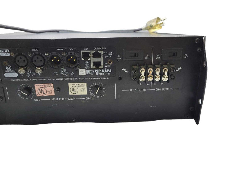 Crown COM-TECH 810 Power Amplifier READ $