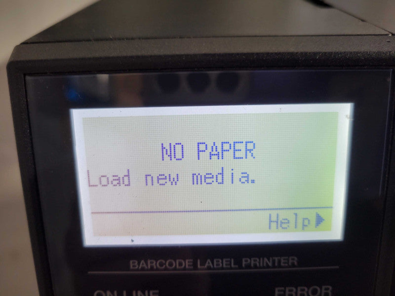 Toshiba Barcode Printer 240v B-EX4T1-GS12-QM-R Thermal Printer !