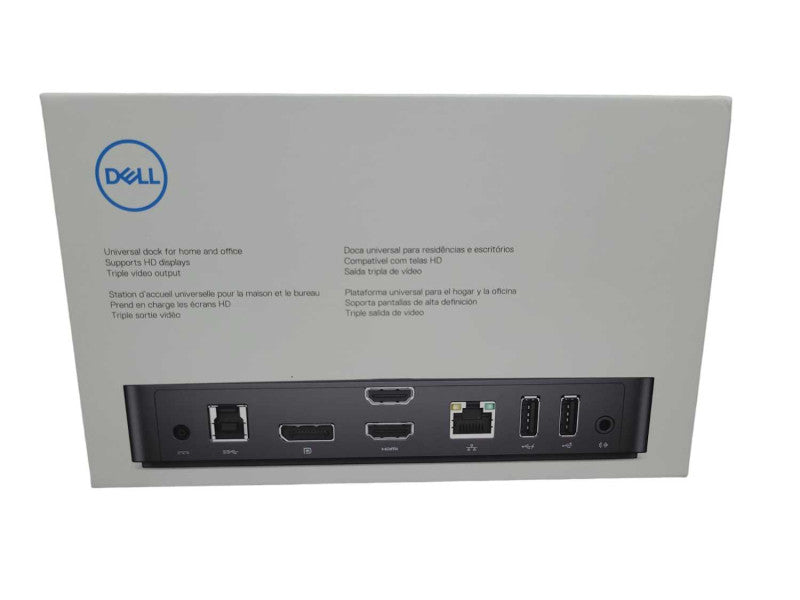 Dell D3100 Ultra HD 4K DisplayLink TDocking Station Q%