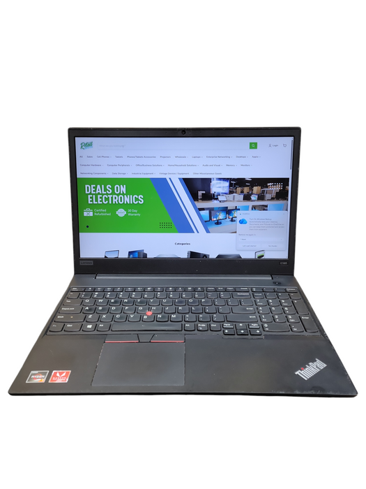 Lenovo ThinkPad E585 AMD Ryzen 7-2700U 16GB RAM 256GB SSD ! Lap200