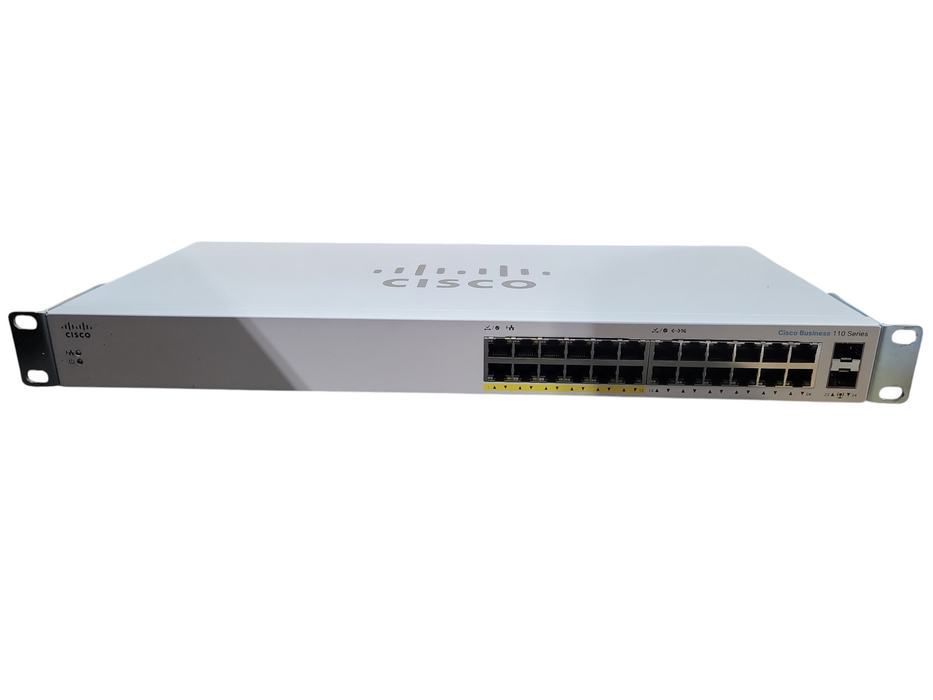 Cisco CBS110-24PP V02 | 24-Port Gigabit PoE Unmanaged Ethernet Switch !