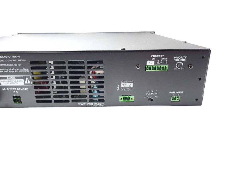 Inter-M - DPA900S 1x 900W 100v Power Amplifier 2U READ $