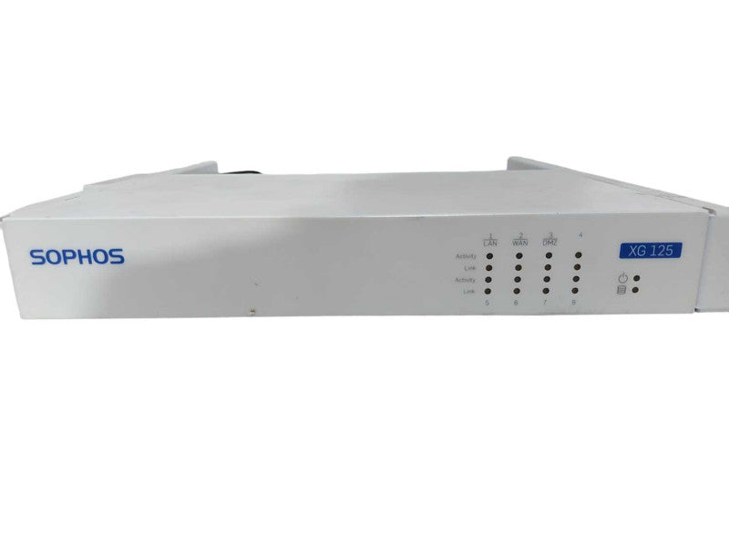 Sophos XG 125 8 Port Network Security/Firewall Appliance, READ #