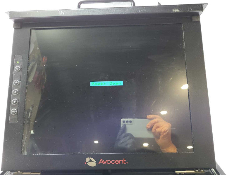 Avocent LCD17SRP-001 1U 17-Inch LCD KVM Console. $