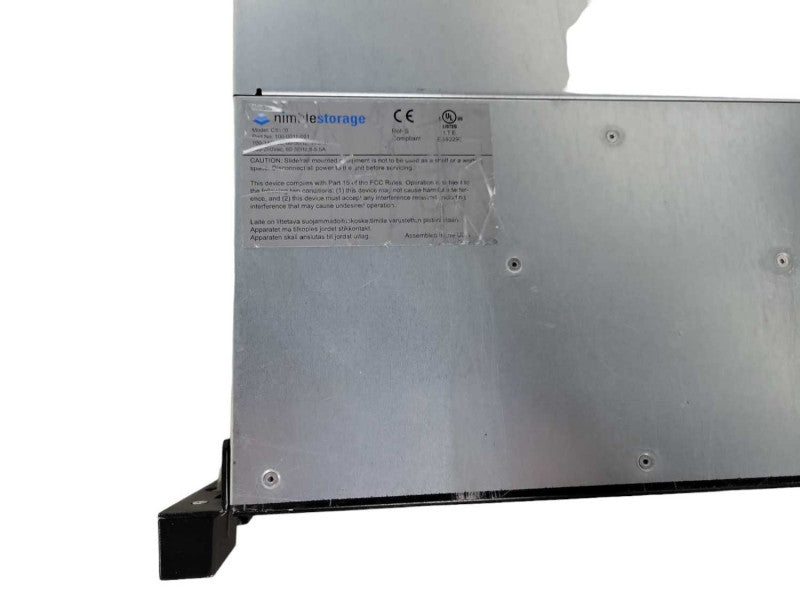 Nimble Storage CS220 3U 16Bay System Array 2x Controllers No HDD/Caddy !