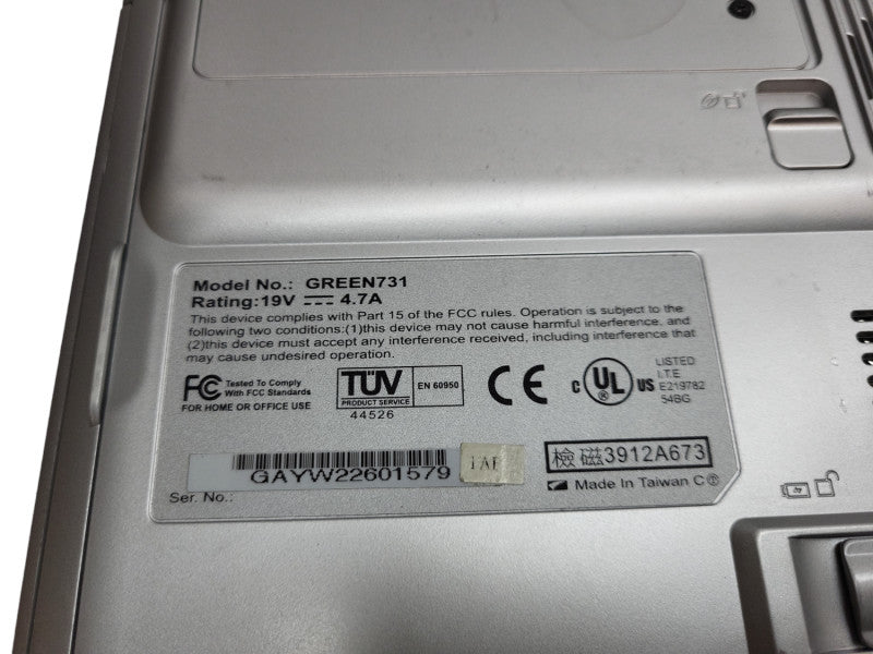 Genuine Winbook GREEN731  Laptop 19V - 4.7A Vintage &