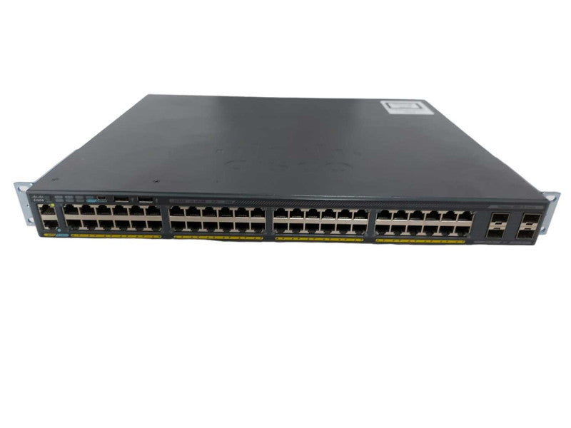 Cisco Catalyst 2960X WS-C2960X-48FPS-L 48-Port Gigabit PoE+ Ethernet Switch #