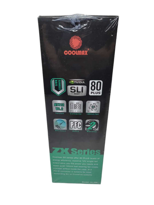 Coolmax ZX Series 500W 80 Plus PSU Q%