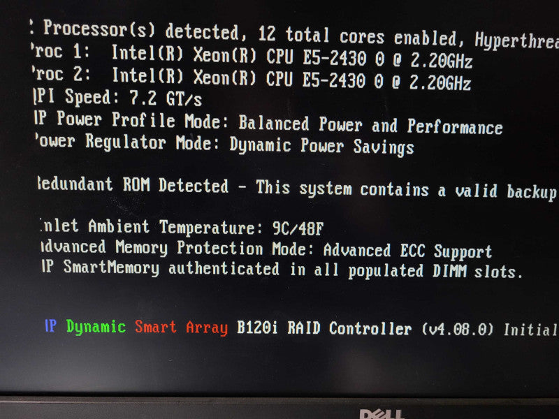 HP ProLiant DL380e Gen8 2x E5-2430 0 @ 2.2GHz 48GB ECC DDR3 P120i 3.5\\" $